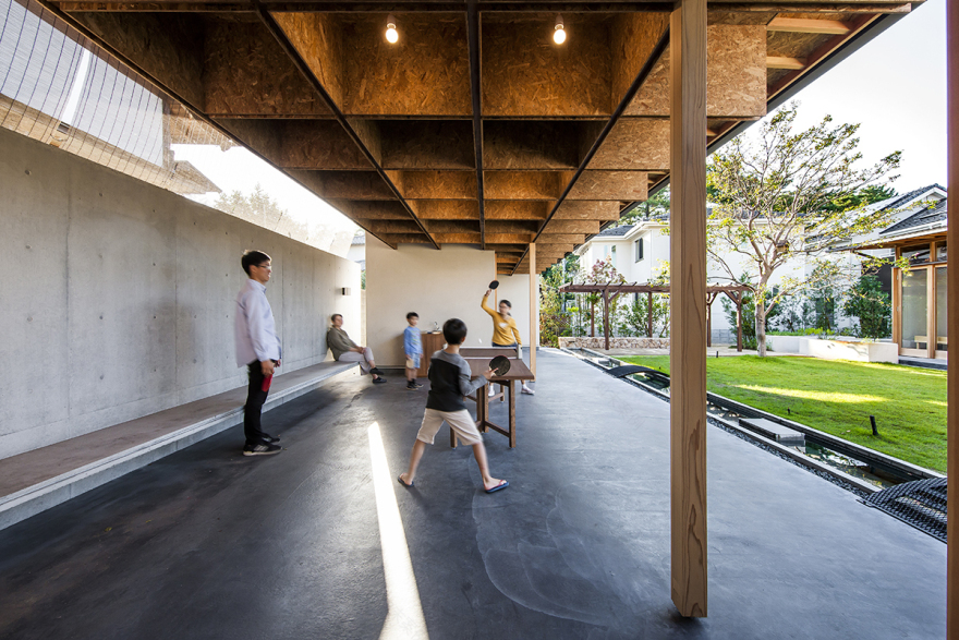 灵活布局的日本 Hogan House-24