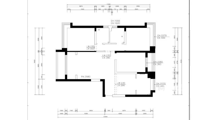 87㎡现代轻奢风，展现极致生活魅力-13