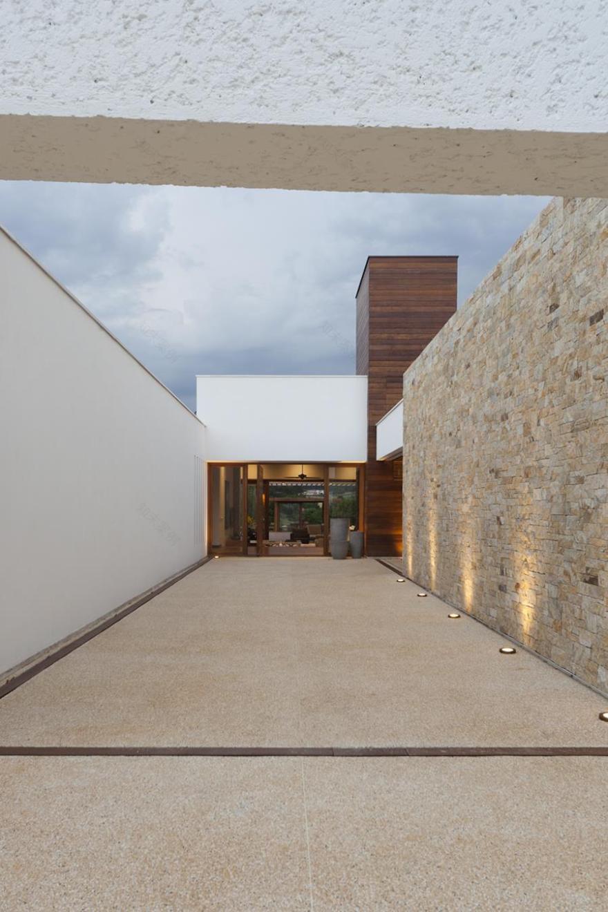 巴西 Vasco Lopes Arquitetura 的绿色环保住宅设计-8