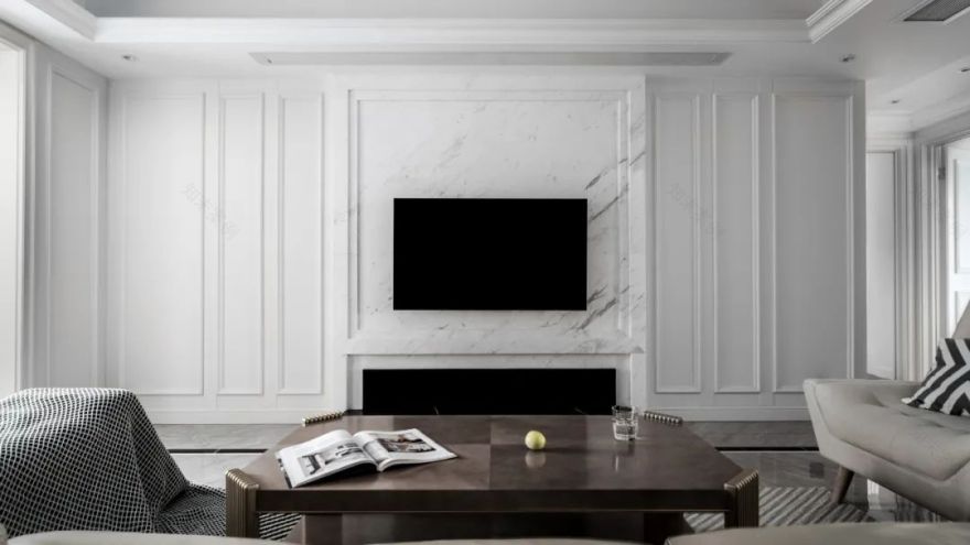 118㎡简欧三口之家丨中国揭阳丨欧素娜空间设计-0