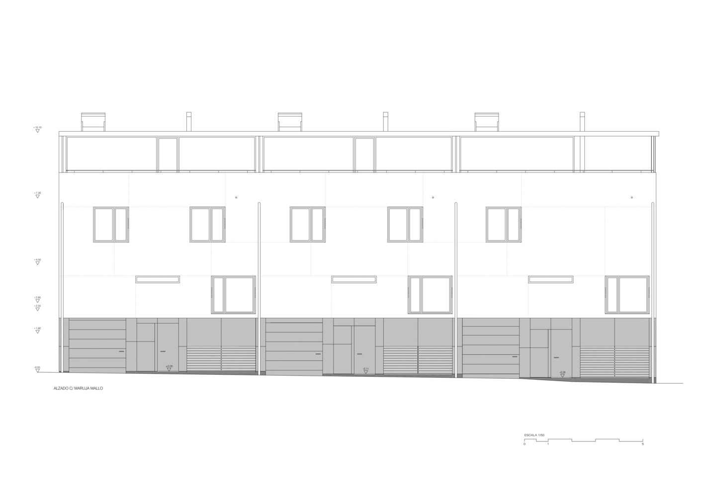 三宅共构的理性空间·西班牙 Granada 市住宅设计-41