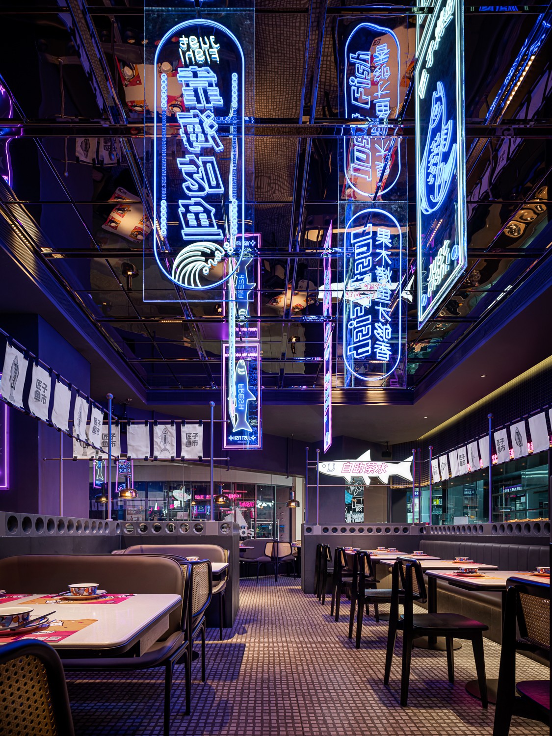 匠子烤鱼品牌空间设计丨艺鼎装饰设计-37