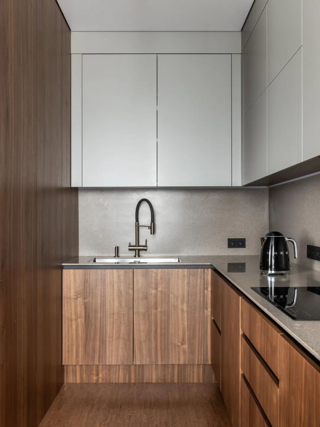 原木风设计,打造温馨舒适之家丨Albina Morozova-7