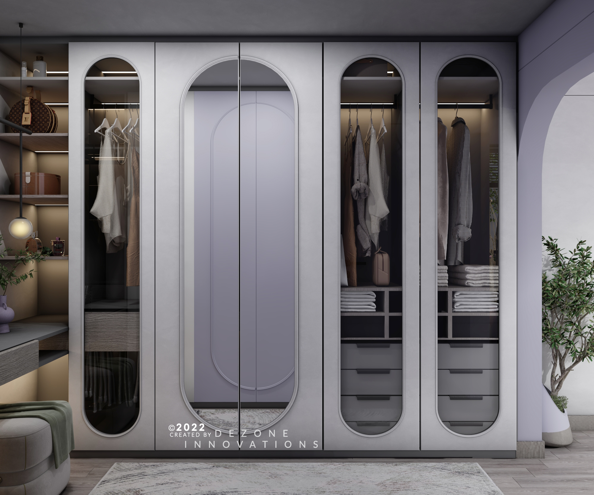 主卧室丨巴勒斯坦丨Dezone Innovations-16