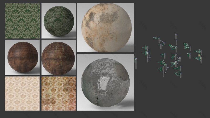 Vintage Hotel Corridor(复古酒店走廊)-17