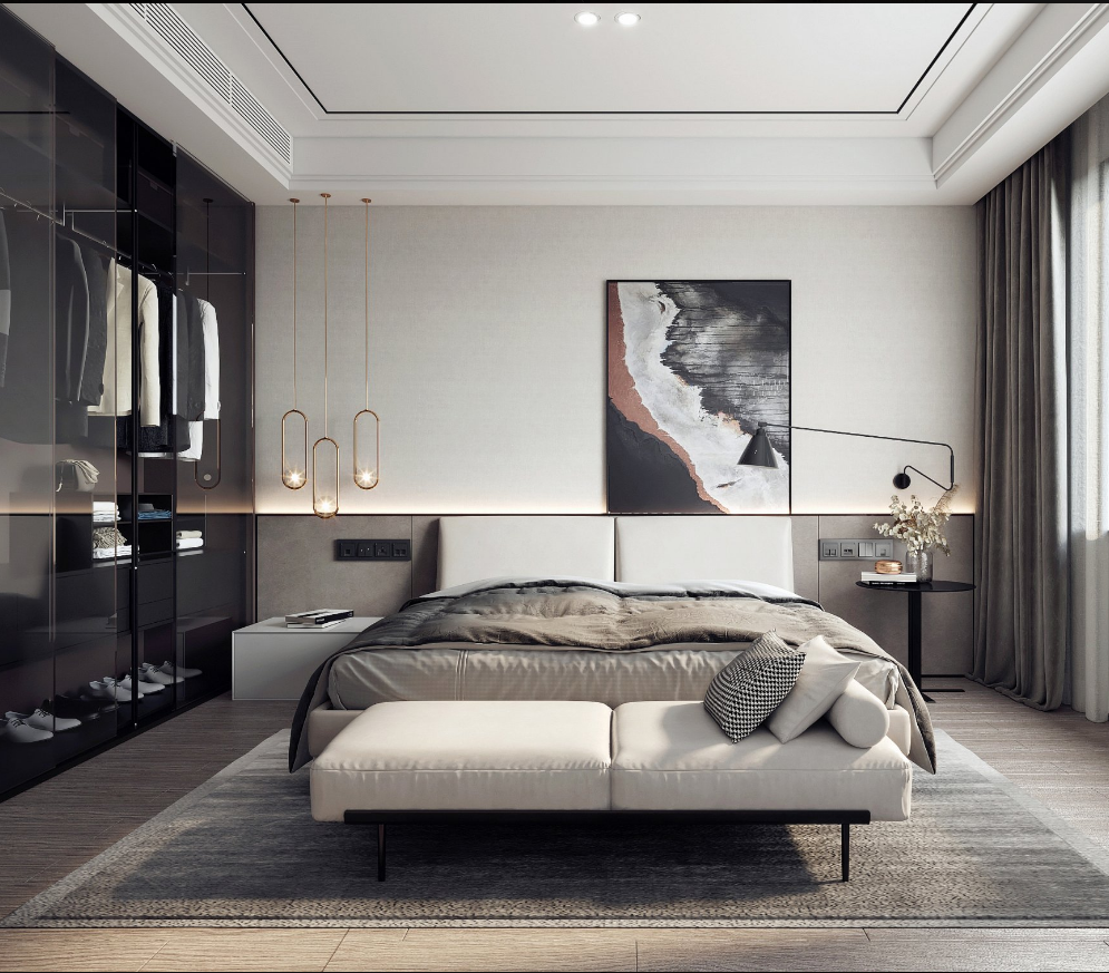 现代风，无主灯设计诠释高级时尚感！                     -7