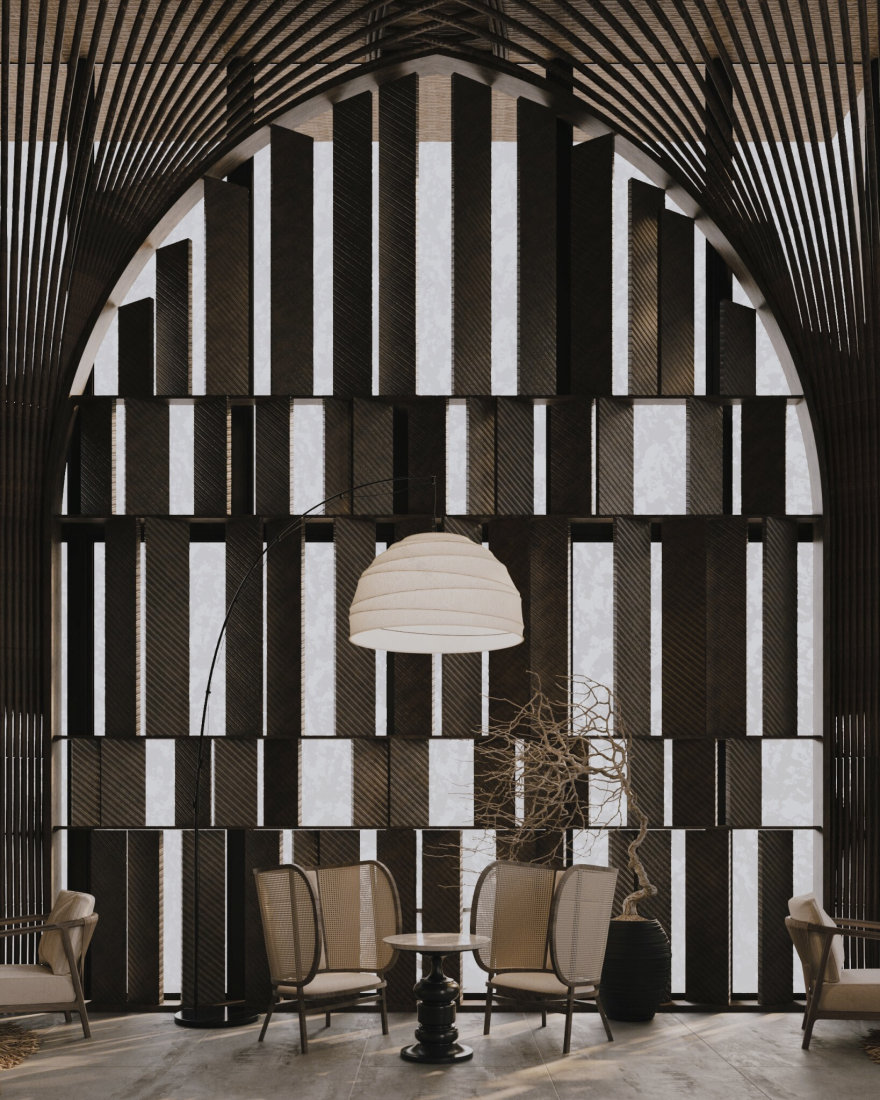 NINH KIEU 酒店大堂室内设计丨越南-15