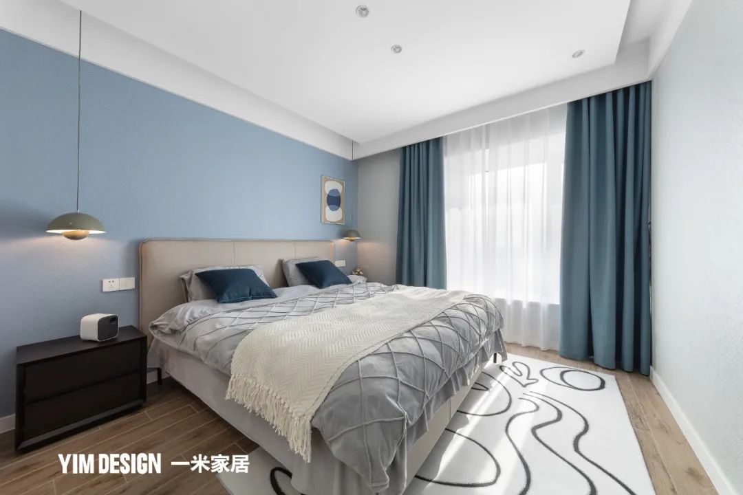 120㎡现代北欧婚房设计丨一米家居-32