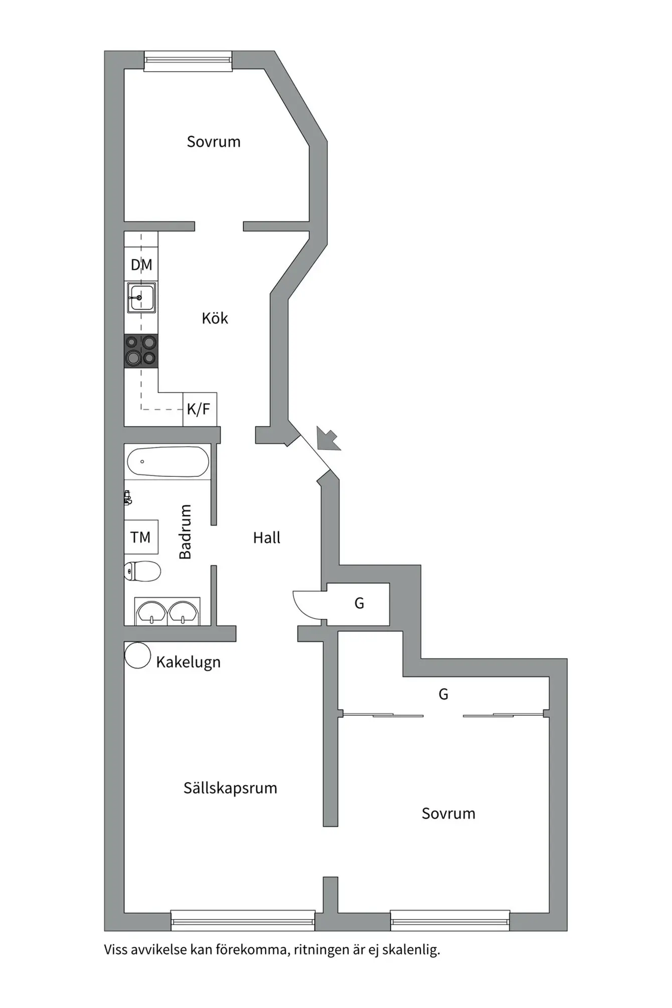 斯德哥尔摩独特设计公寓 | 古典与现代的完美融合-20