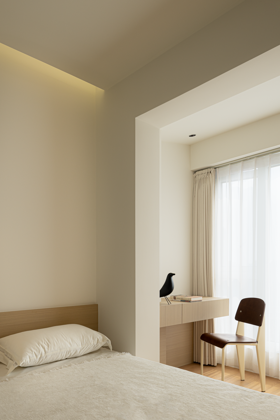 日式极简,都市的宁静生活丨本空设计-20