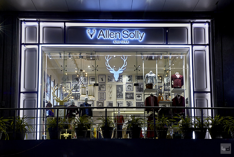 英伦风尚的现代演绎—— Allen Solly 商店设计-19