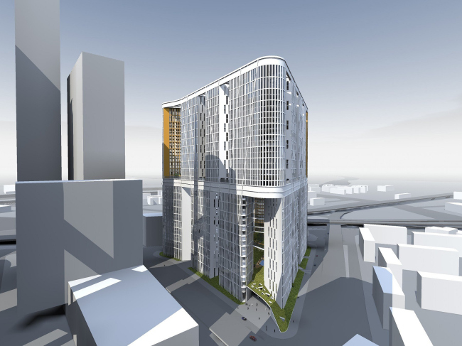 莫斯科城17  18地块建筑开发概念项目丨俄罗斯莫斯科丨Sergey Skuratov architects-0