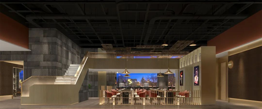 内蒙古一捞一世界豆捞火锅店设计案例-45