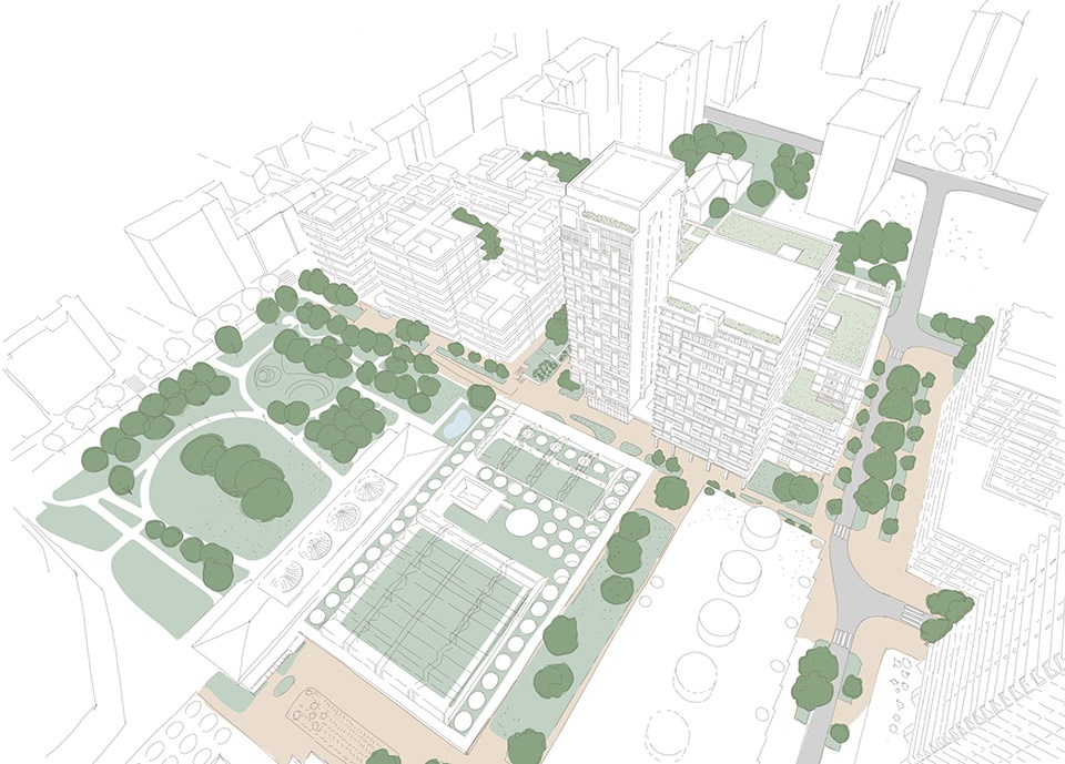 Towarowa 22多功能综合体办公楼-10