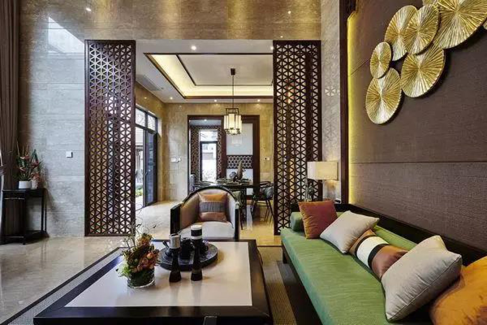 东南亚风泉溪月岛别墅-2