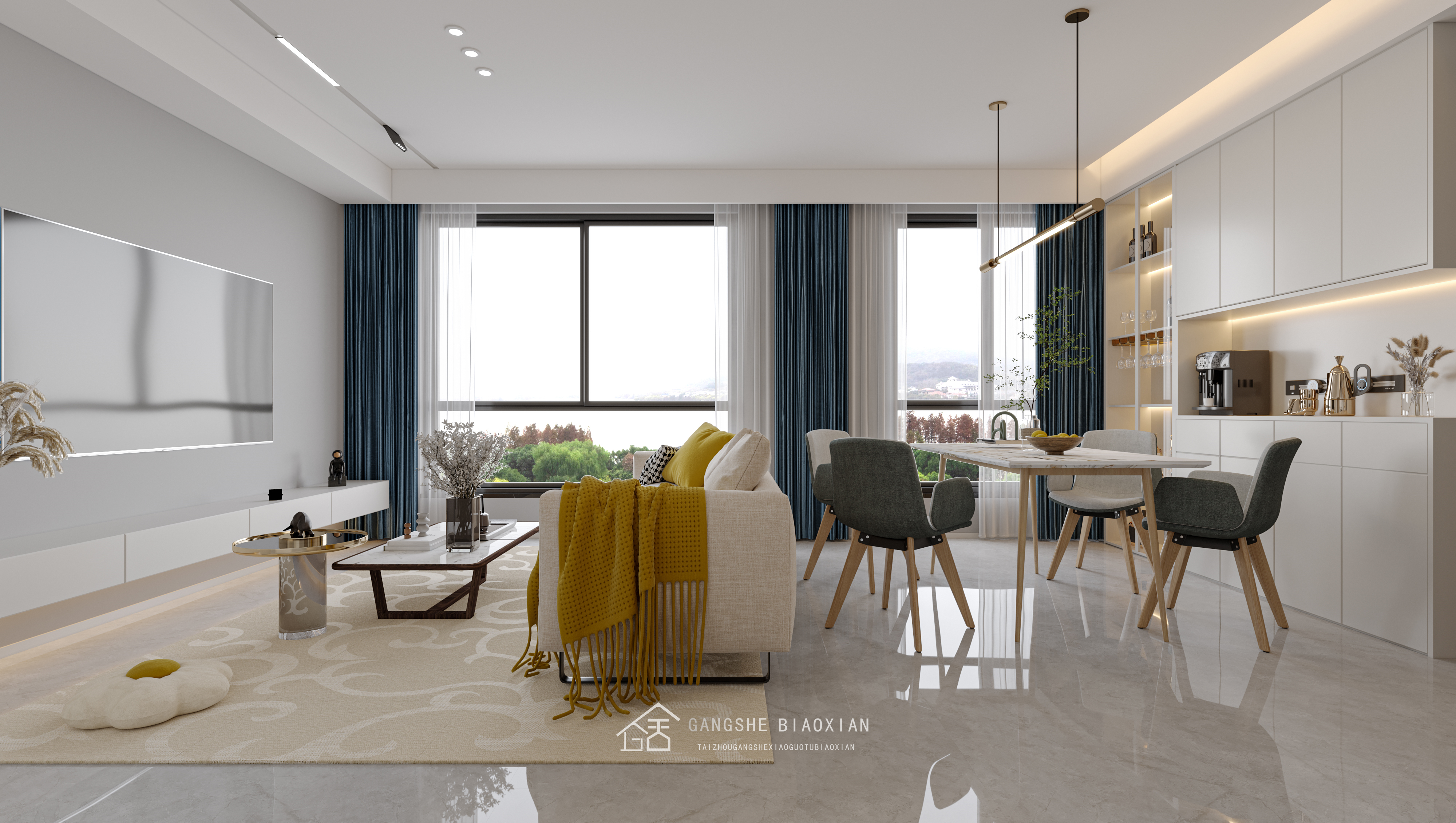 三月家装效果图合集丨冈舍效果图中端组-26