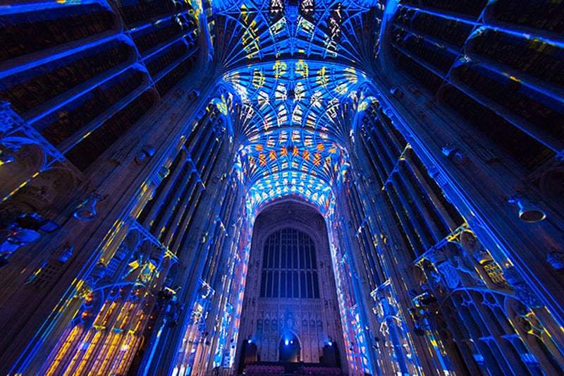 “Dear World… Yours,Cambridge”投影项目丨英国剑桥丨Miguel Chevalier-15