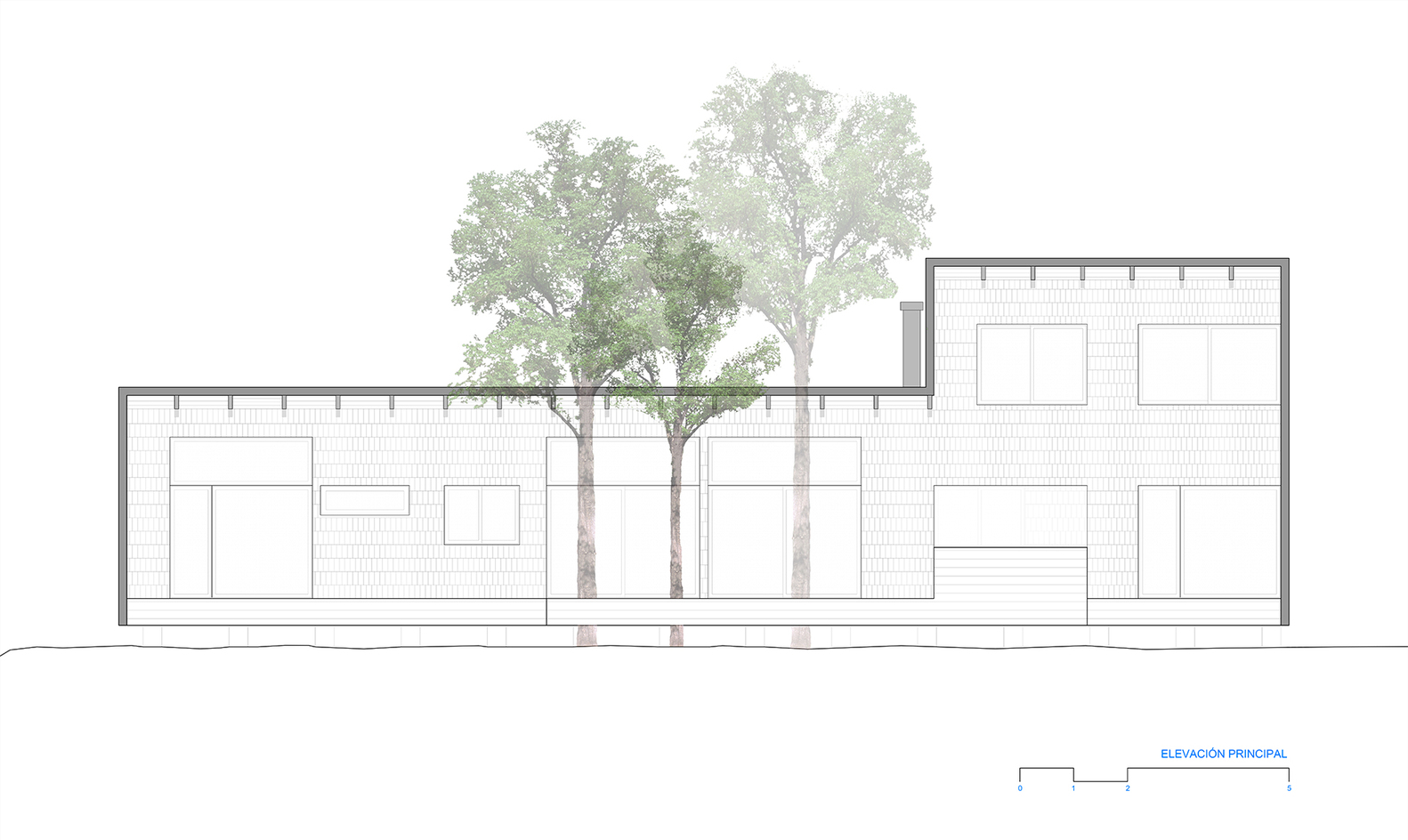 湖畔静谧之家 | 智利巴塔哥尼亚森林与湖泊的完美融合-53