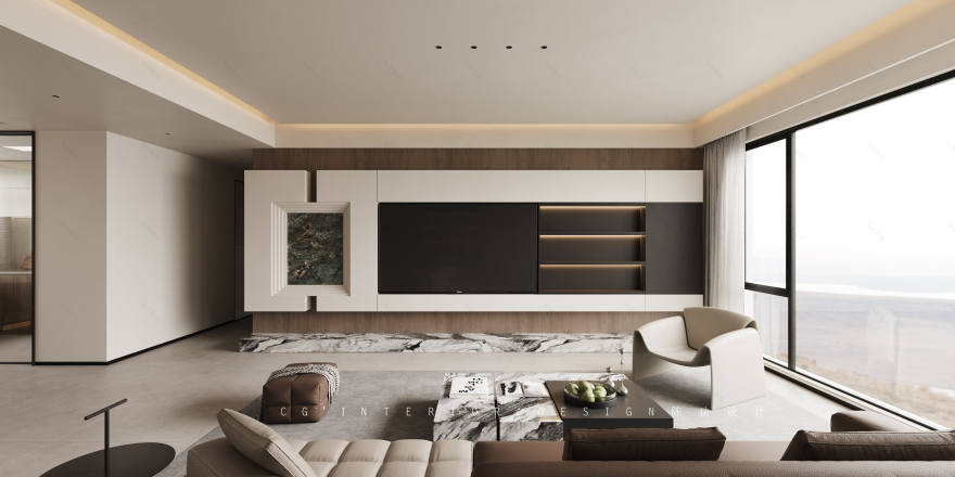 中海学府壹号 | 意式极简 光影故事-8