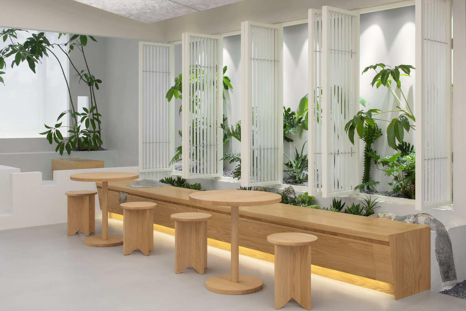 Pushe Tea Room · 都市中的山水幻境丨中国北京丨Jiejie studio-26