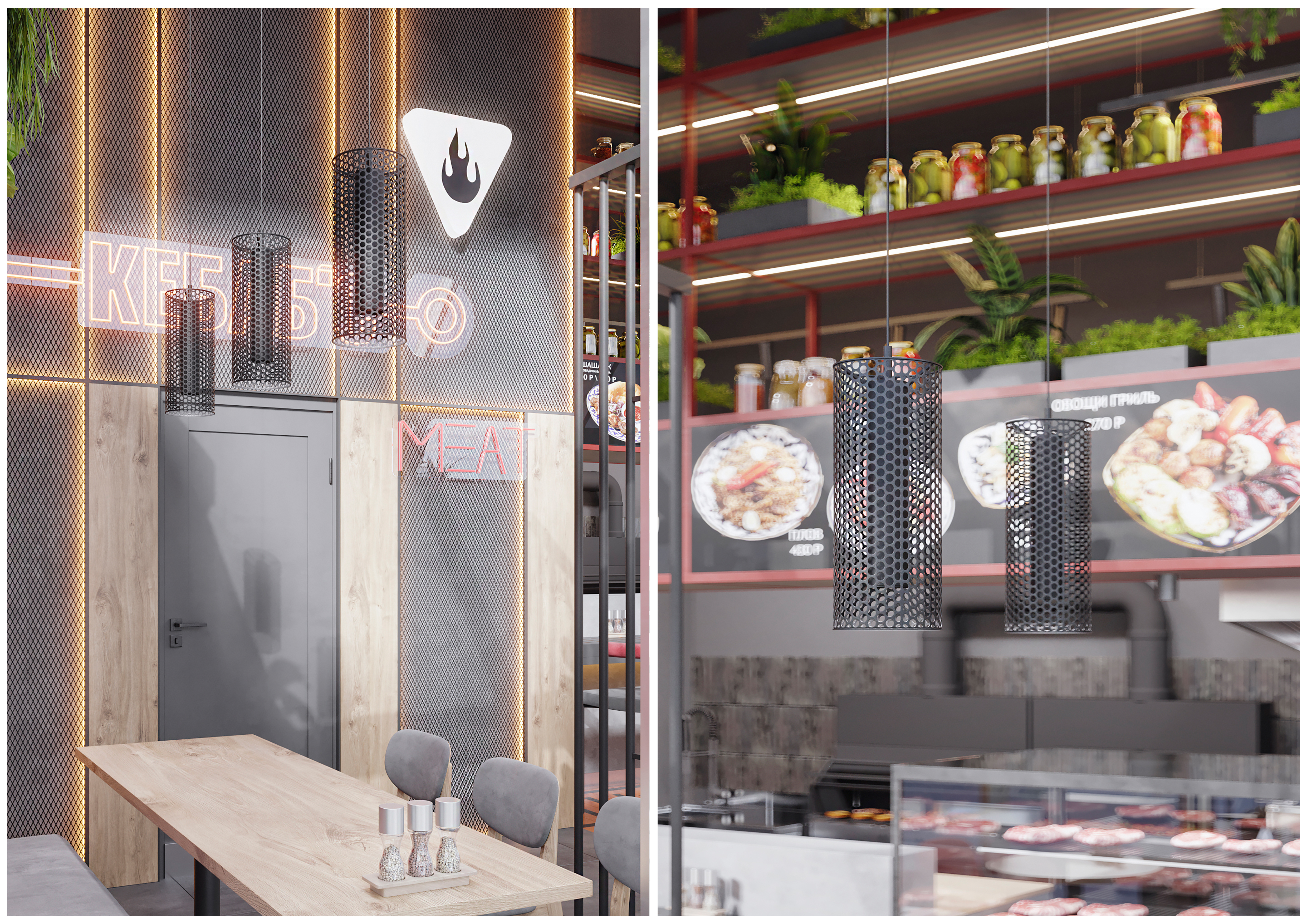 烤肉店（注：KEBAB常见指烤肉，KEBAB'S可理解为经营烤肉的店铺，这里结合俄语语境推测如此翻译） 丨俄罗斯莫斯科丨Muravina Anna,Sazonova Elena-10