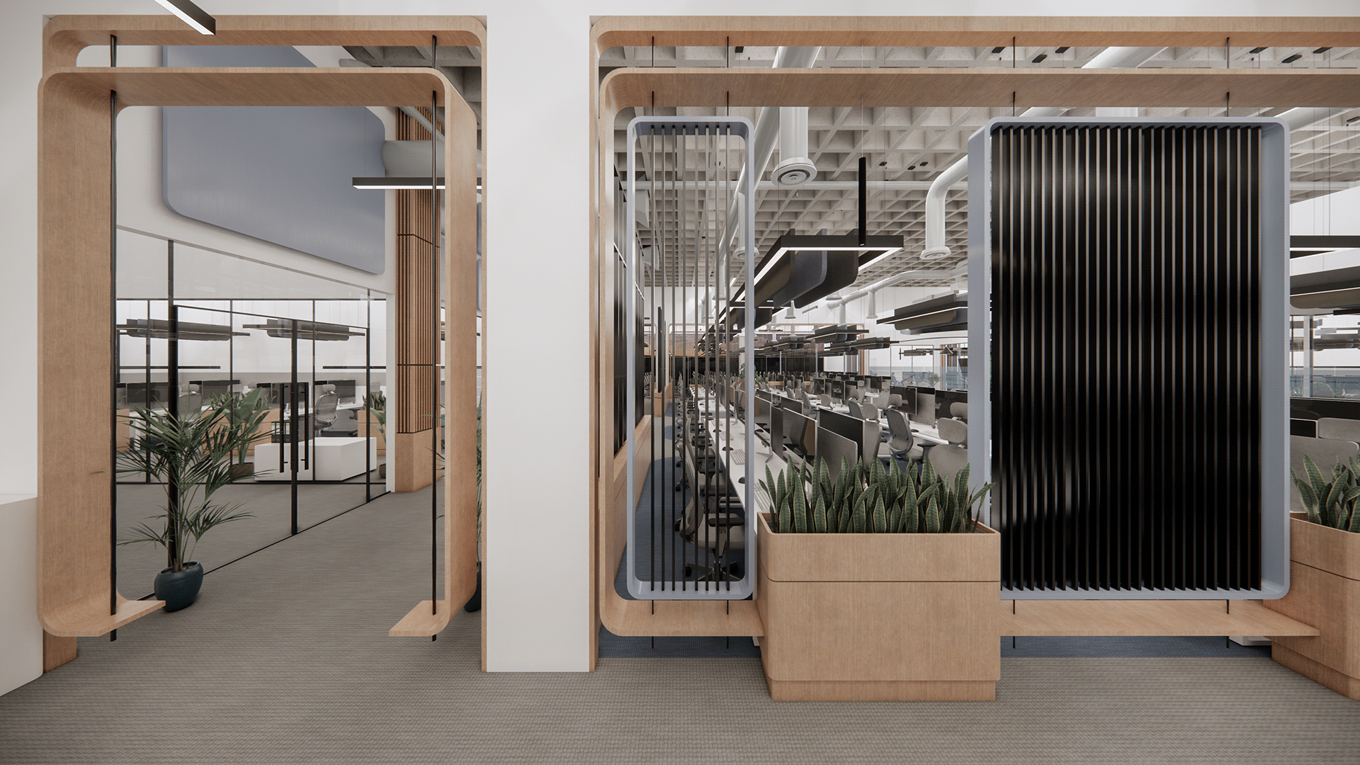 联合办公，Modern-Industrial Office Design-31