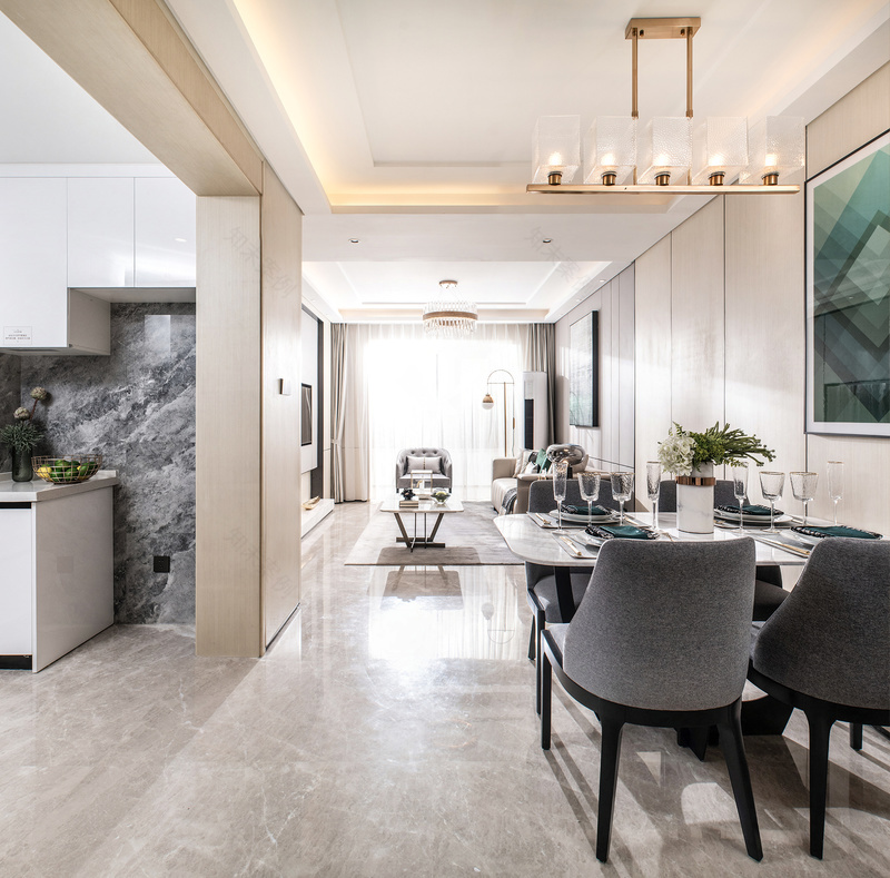 正弘新城B户型样板间 | 现代简约,精致生活-24