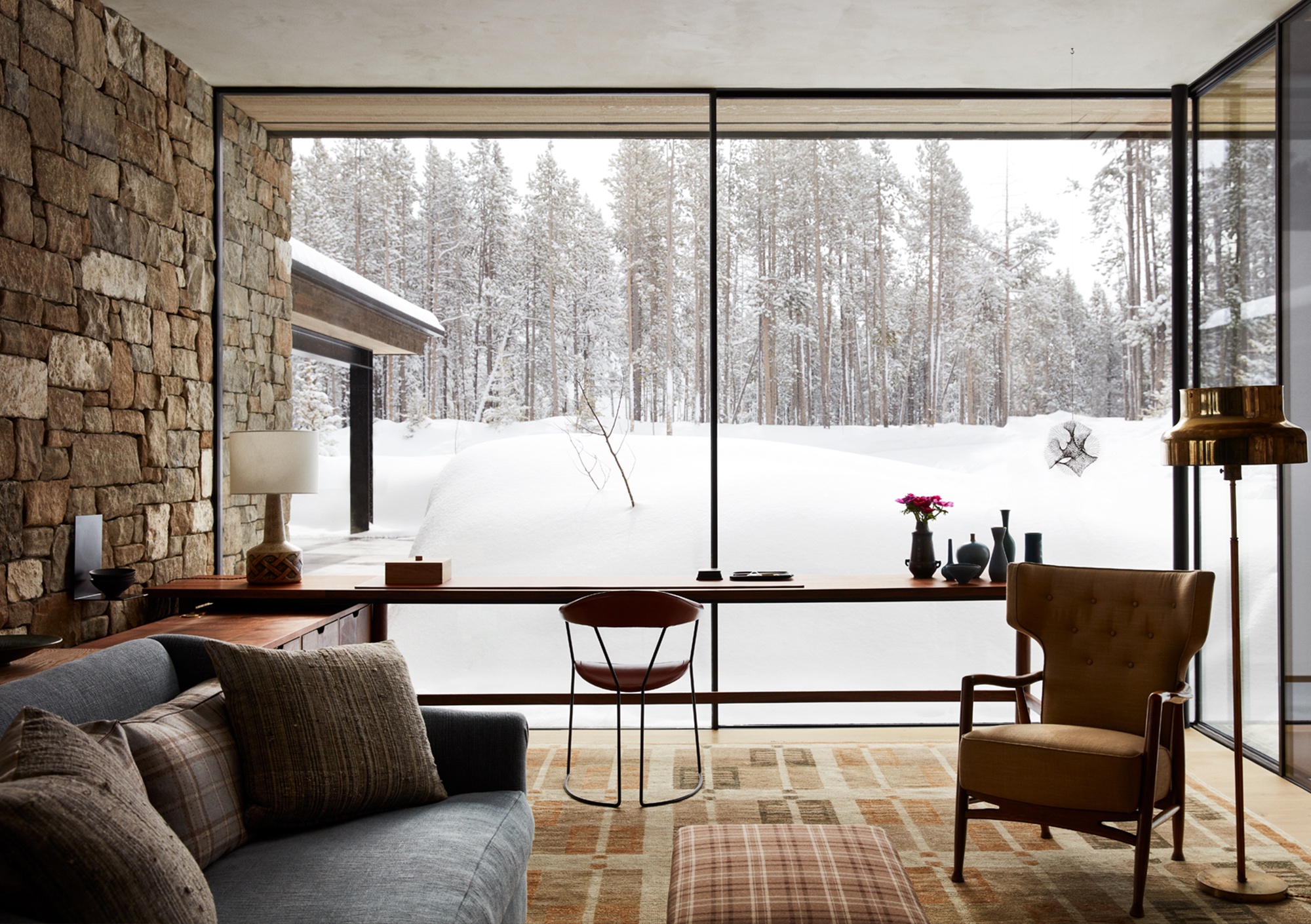 BIG SKY SKI 住宅丨美国蒙大拿丨Commune Design-8