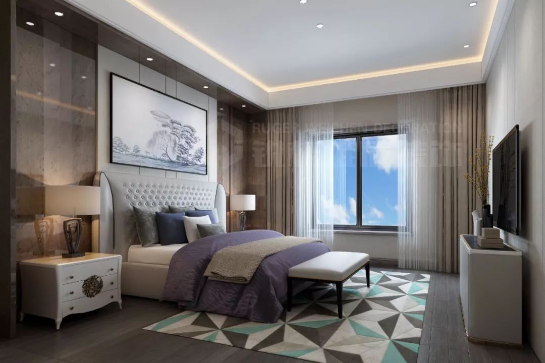 新中式轻奢，打造榆林高科府邸的精致生活-75