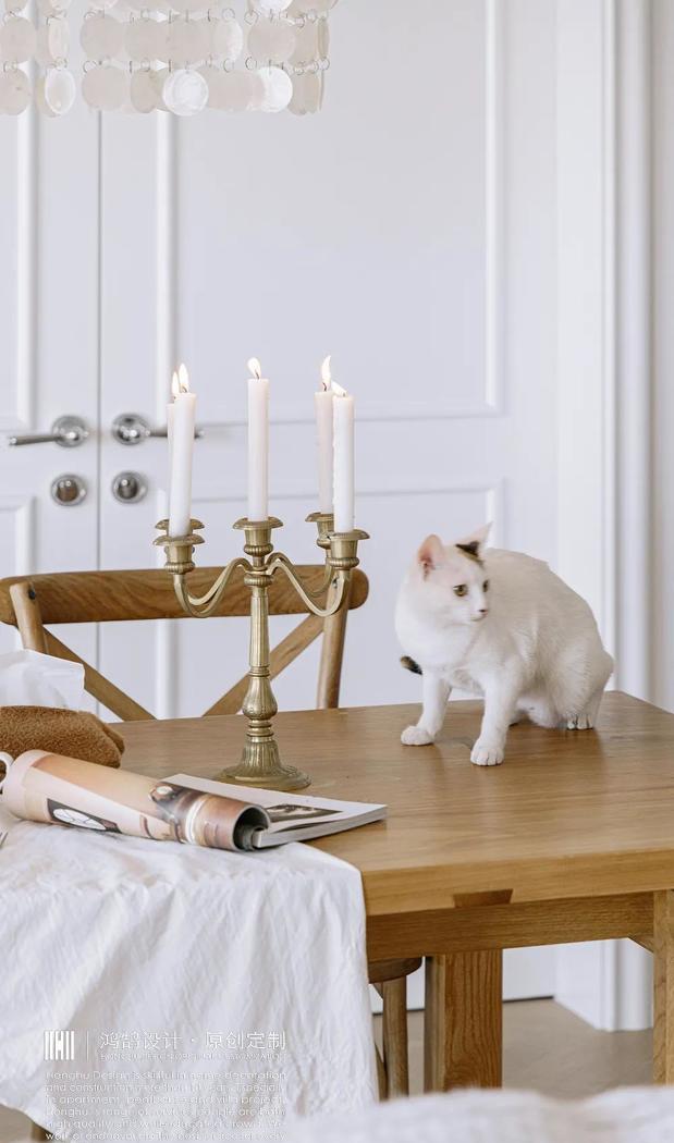 法式复古风与美式乡村风的完美融合丨鸿鹄设计-20