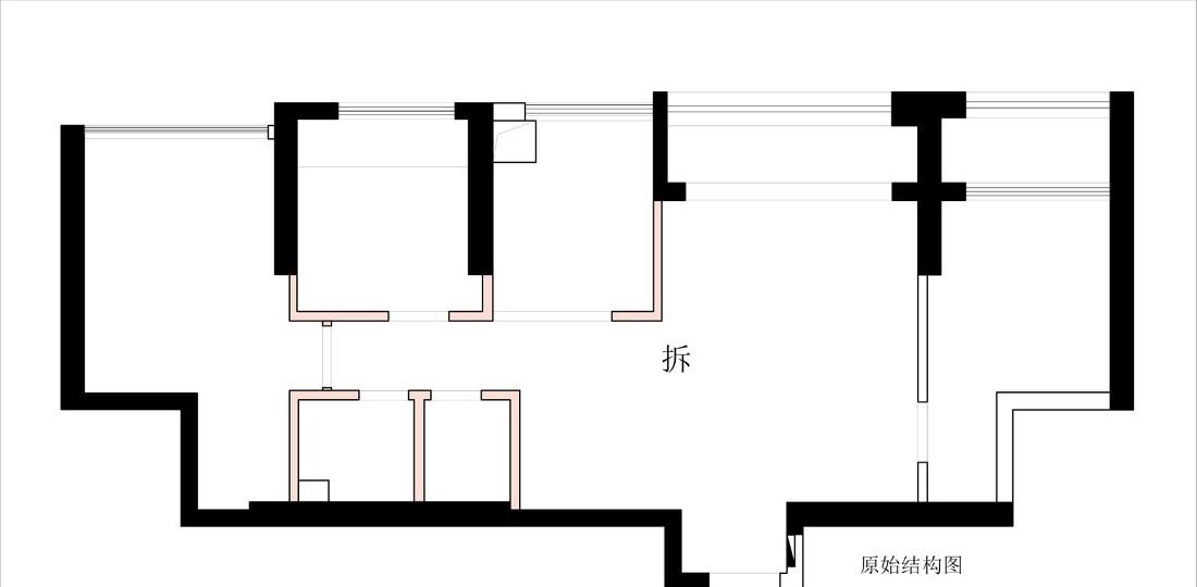 福田东海花园蔡宅 | 旧房新装的惊艳变身-4