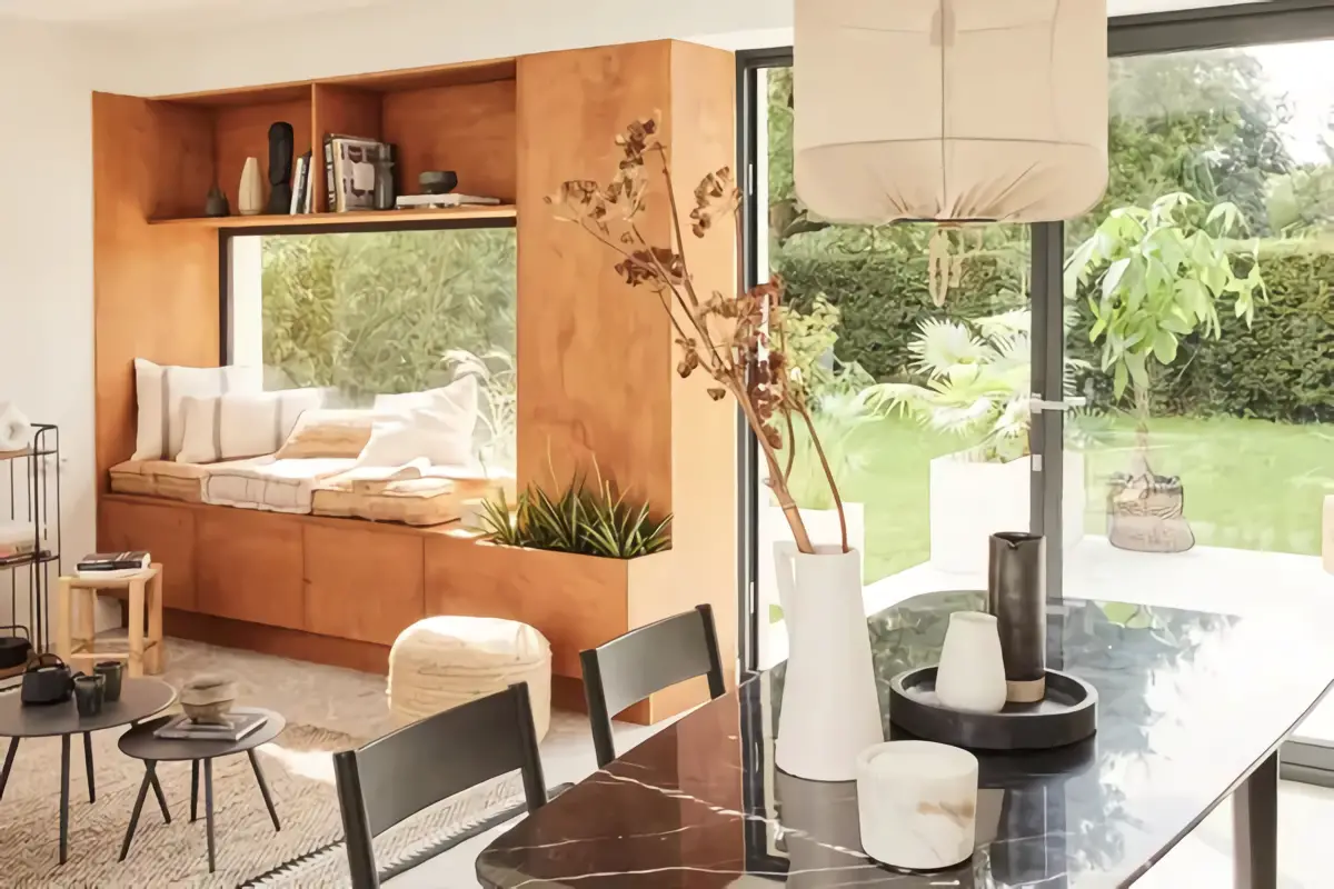 自然木色客厅设计,打造温馨家居环境-3