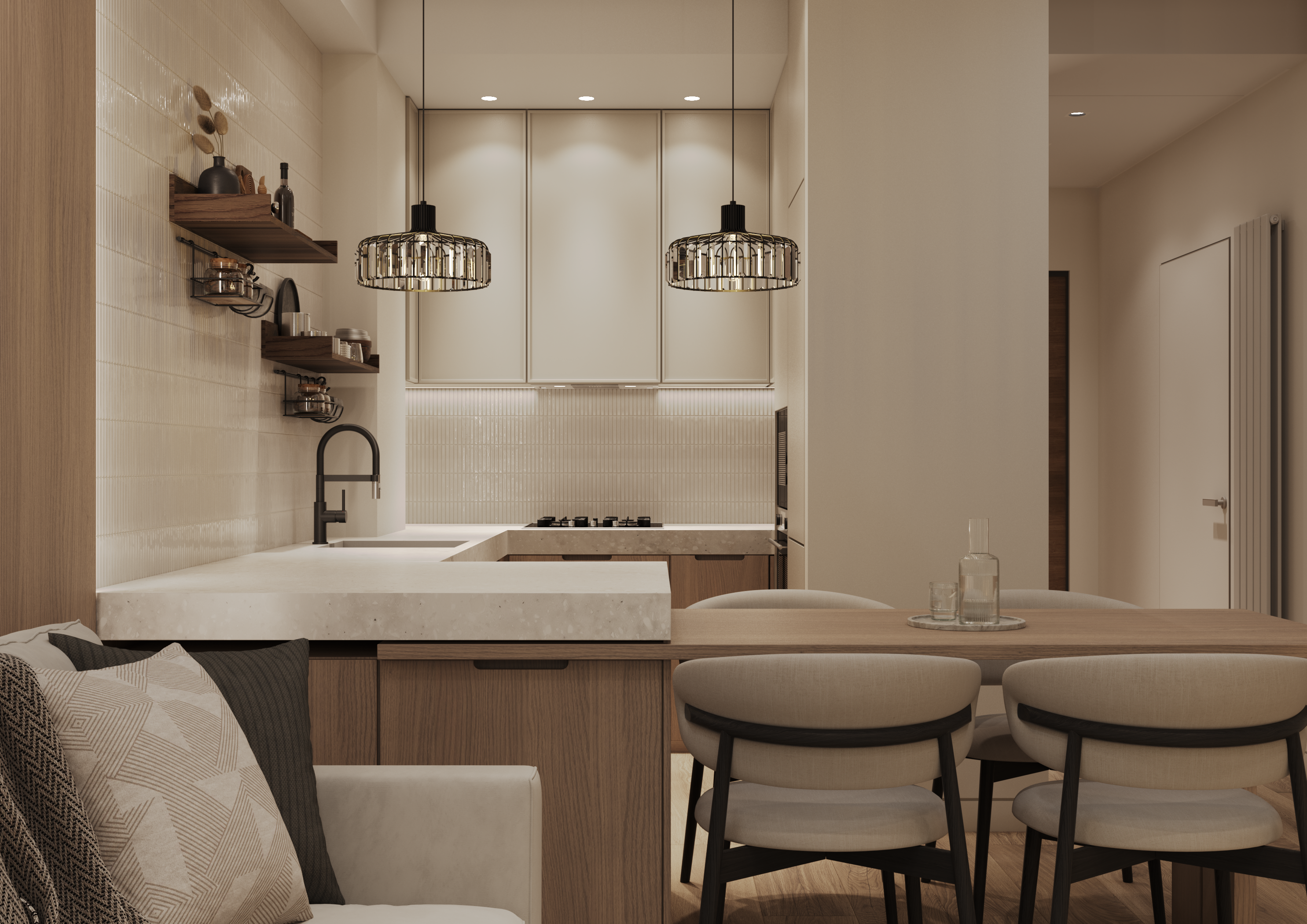 Contemporary Apartment Interior Design-10
