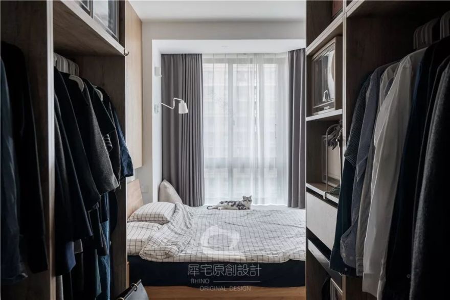 60 平全通透日式一居 | 书房 C 位,猫奴的天堂-99