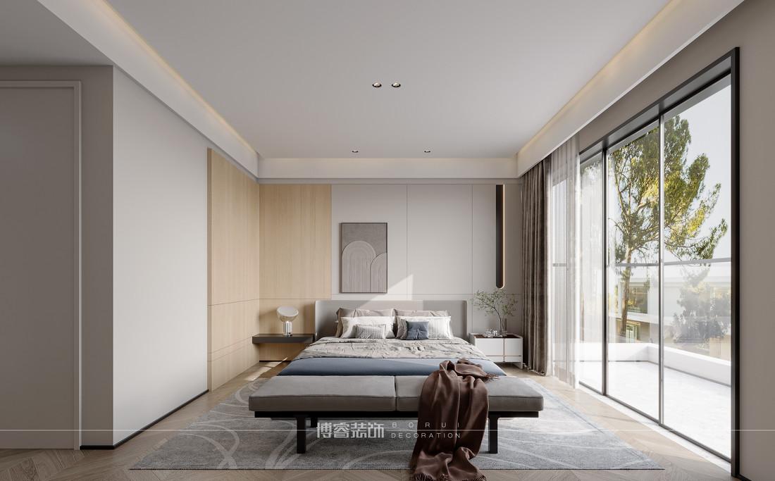 现代原木风平层住宅设计-9