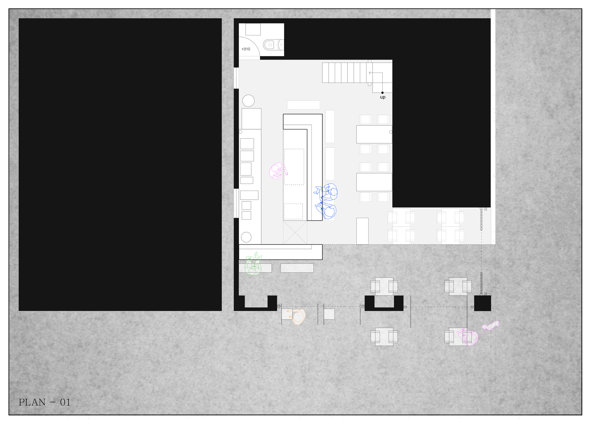 脏脏韩式室内街头酒吧丨韩国首尔丨omostudio-13