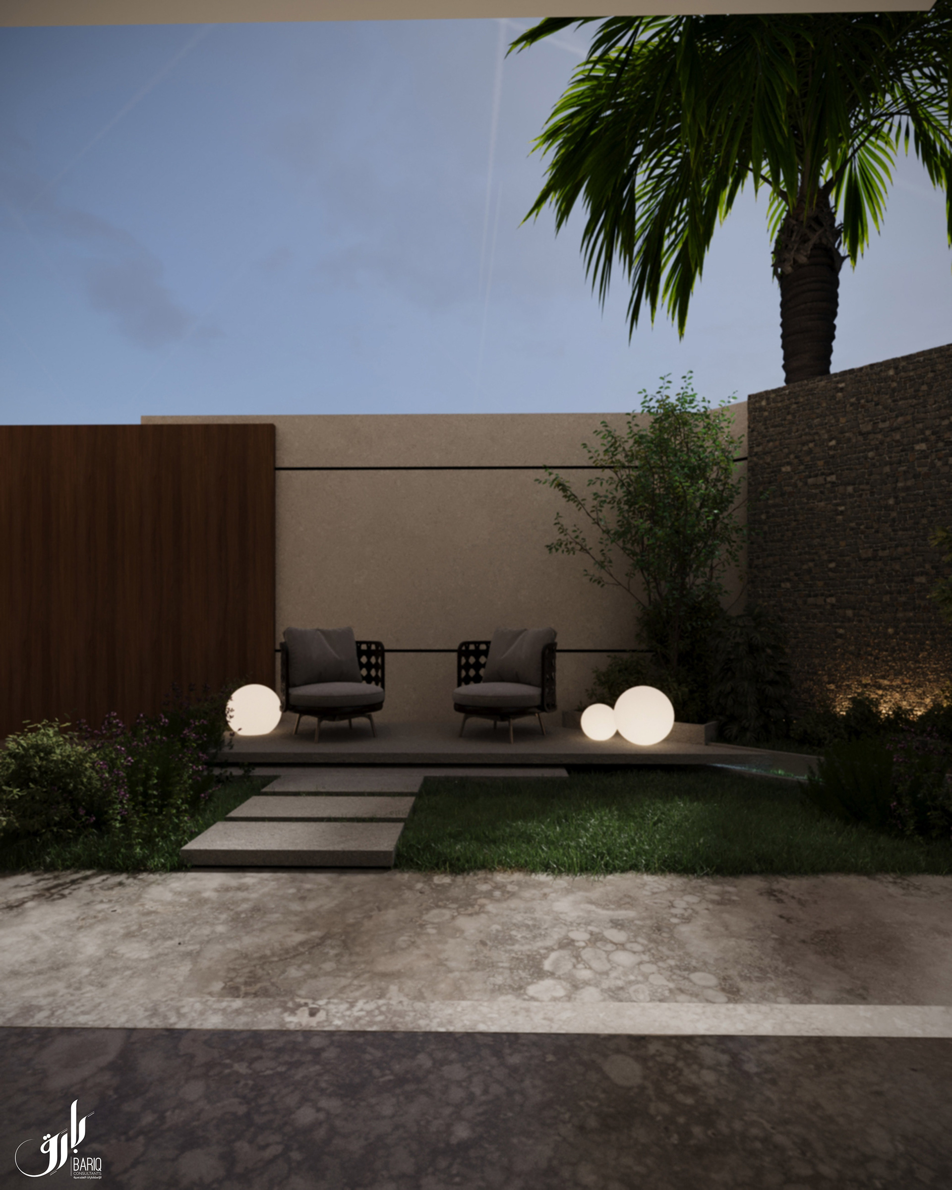 KSA 别墅项目外观施工图丨Bariq Consultants-22