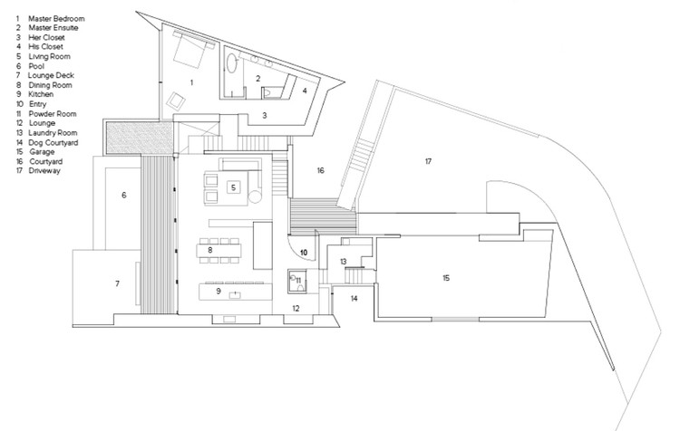 加拿大西温哥华锯齿状海岸线上的自然冥想之家-12