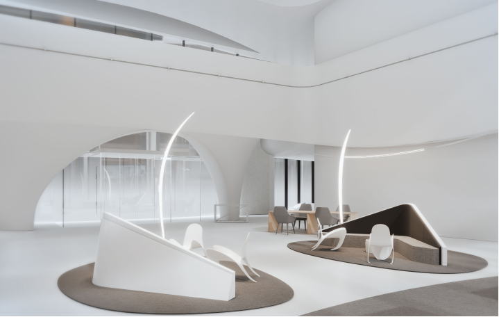 深白 · 国际单位办公楼室内设计丨象蝶设计-39