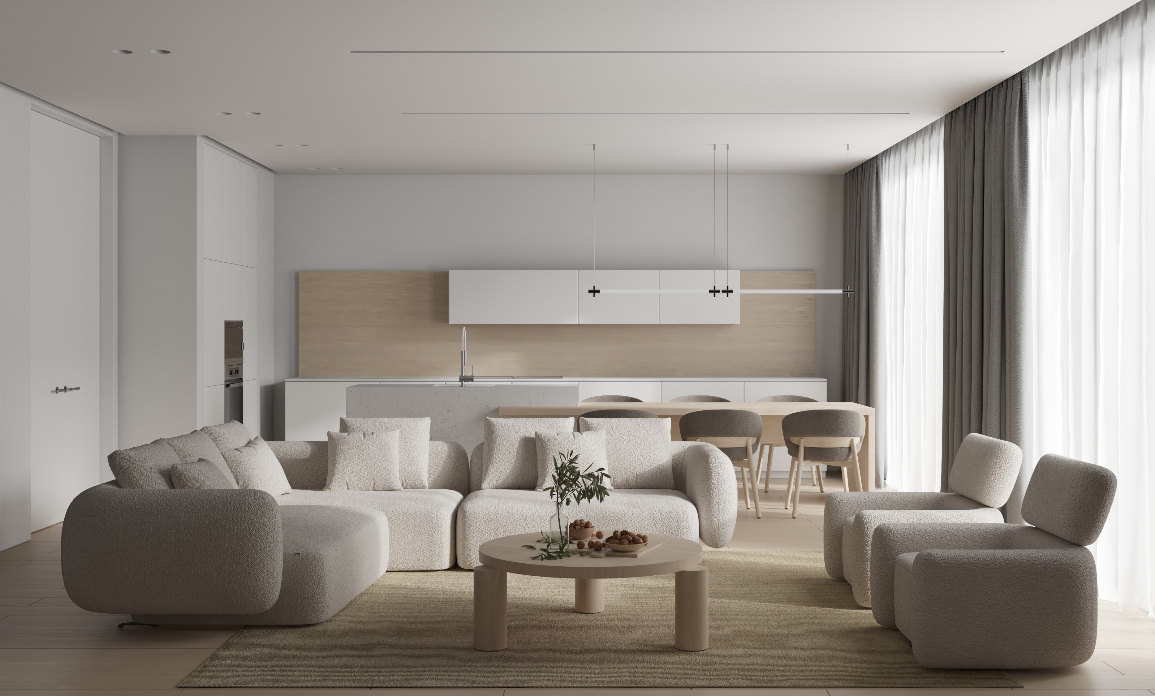 Portfolio. Interiors. Architecture of buildings.-5