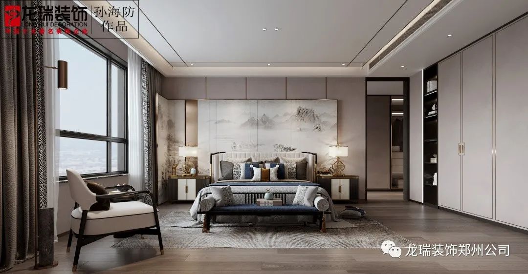 龙瑞新中式设计丨龙瑞装饰-19