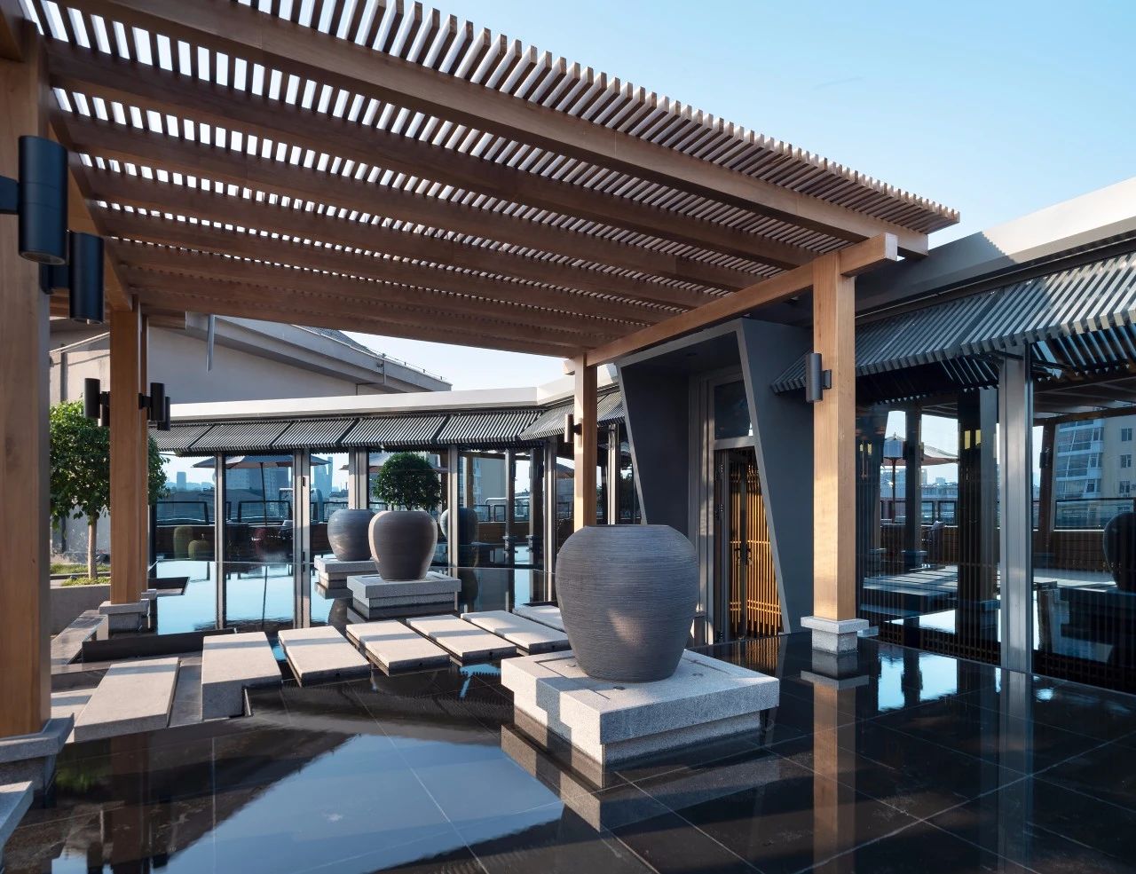 极客创咖企业会所 | 现代东方自然设计,返璞归真的奢华体验-4