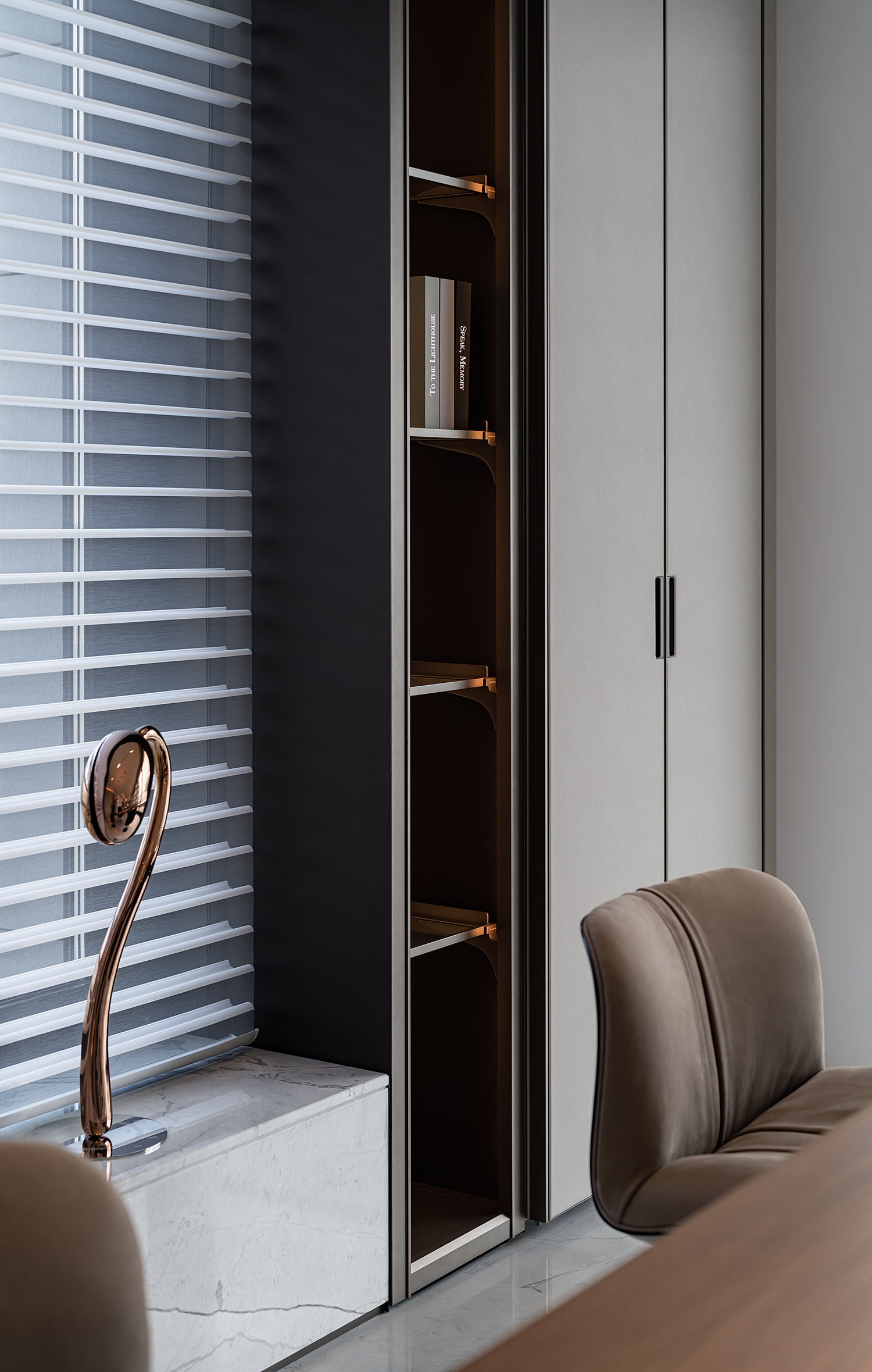 魔都陆家嘴 420㎡艺术大平层私人住宅丨中国上海丨循光空间-53