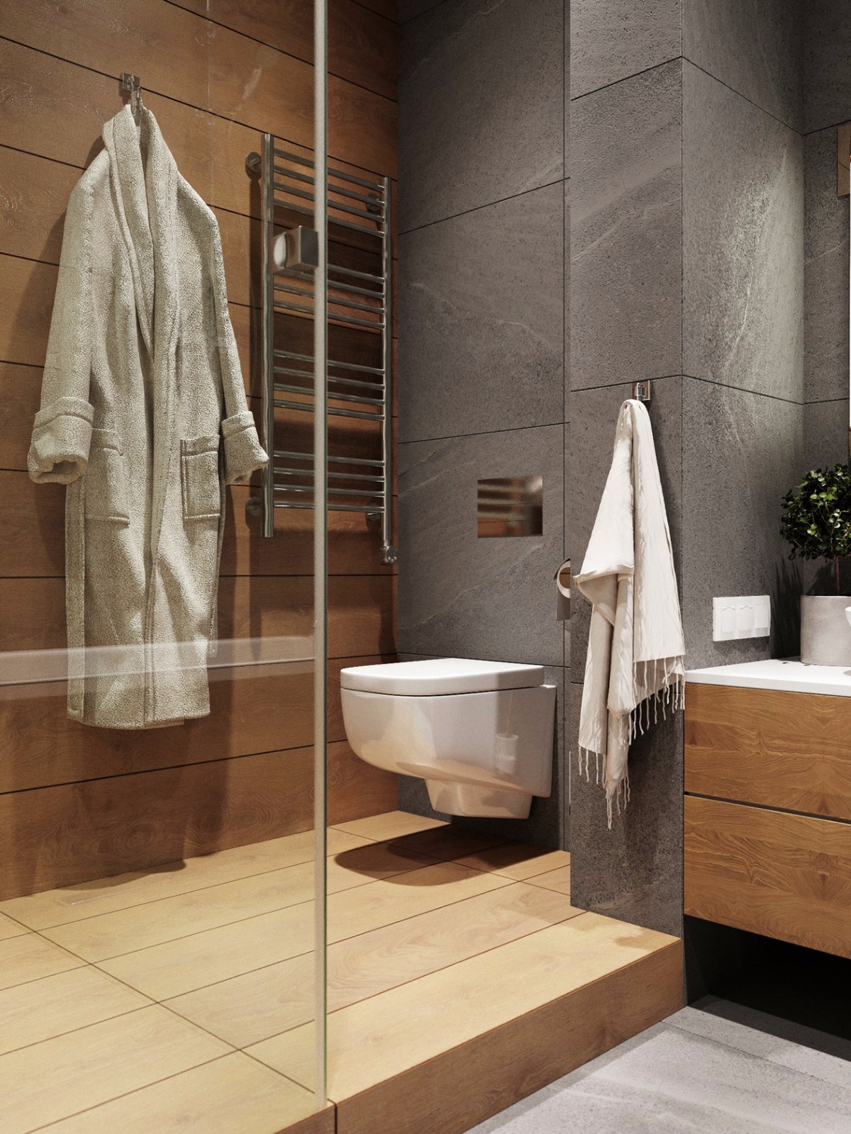 俄罗斯 72㎡现代宜居小窝-21