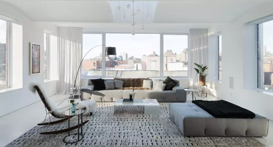 纽约149㎡ 两室一厅的顶层公寓改造  TBD-10