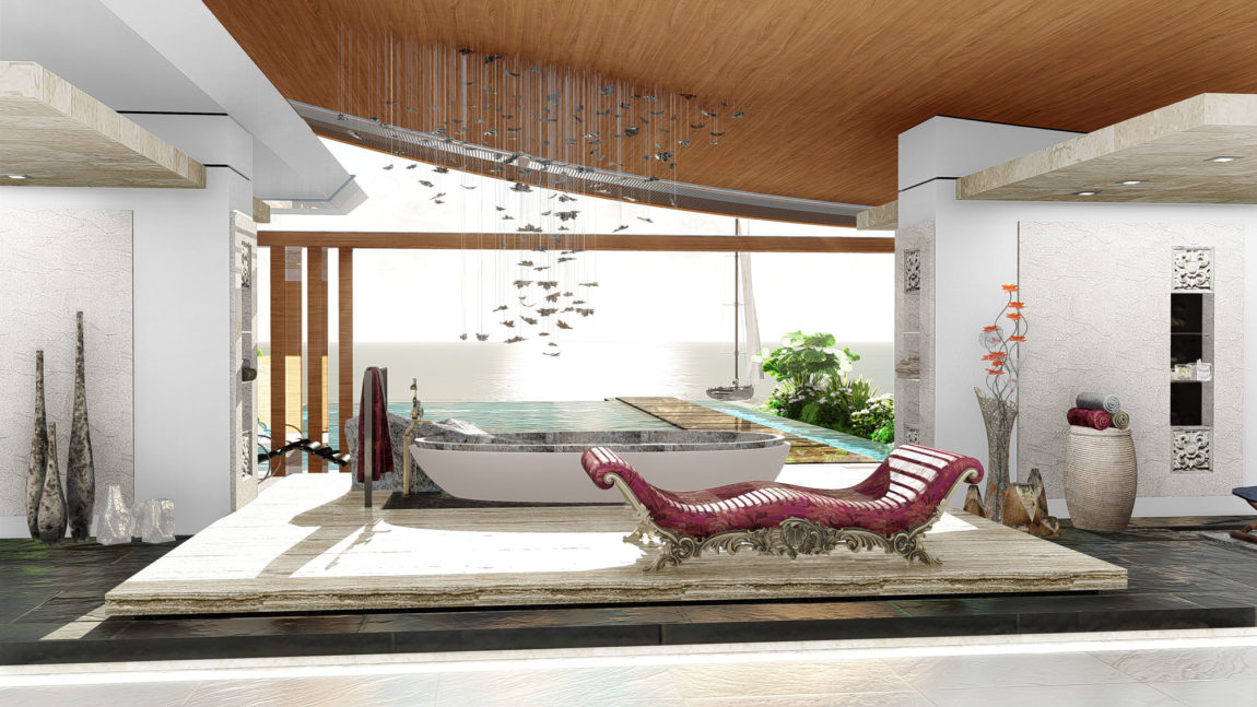 墨西哥尤卡坦半岛上的自然与现代共生之家-39