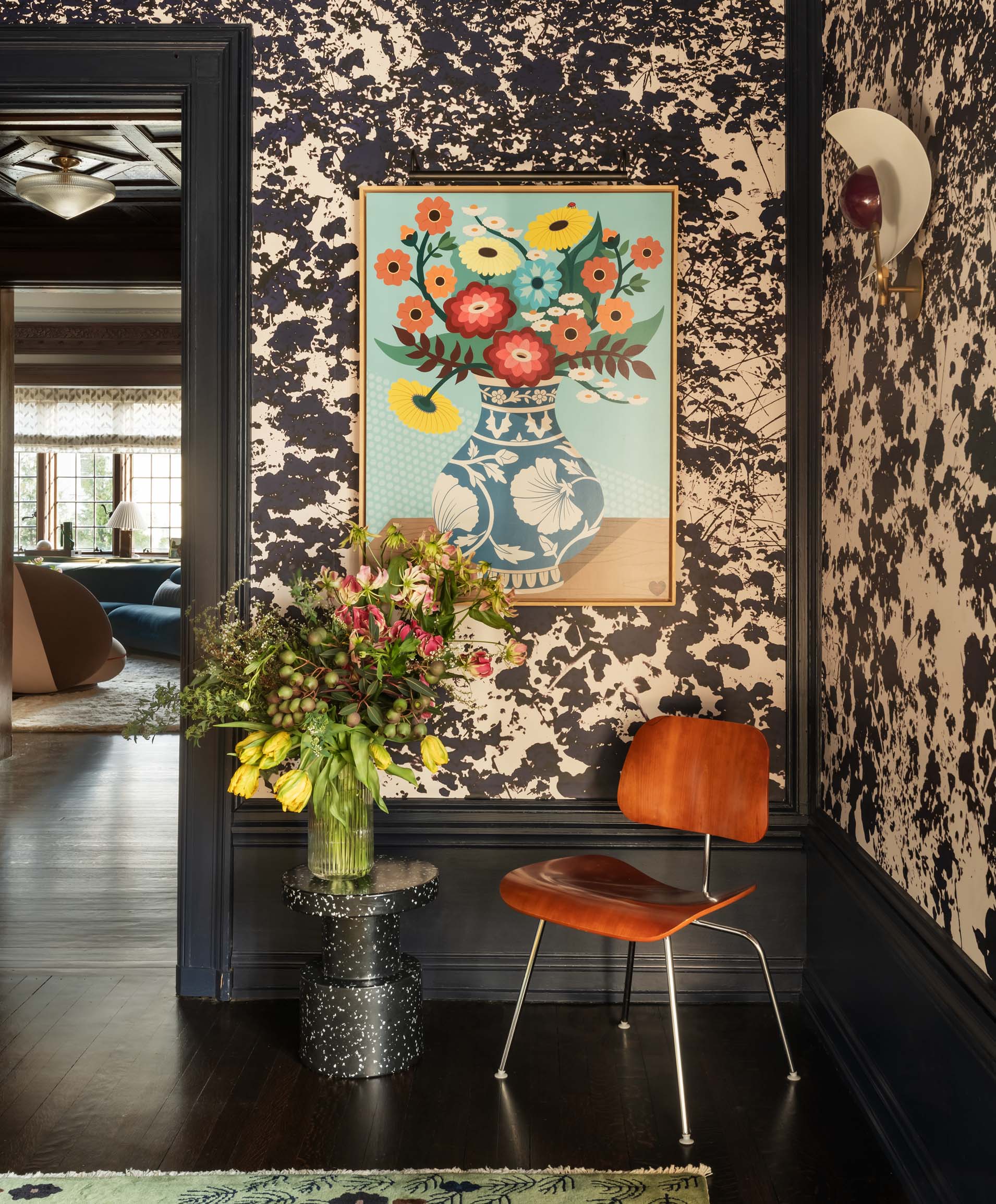 一座都铎风格建筑的改造丨美国-28