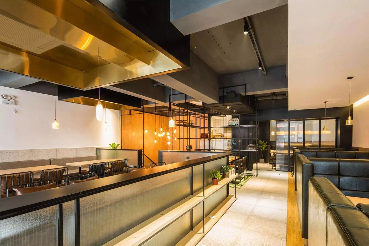 全文室内设计-“每天”美式休闲餐厅-66