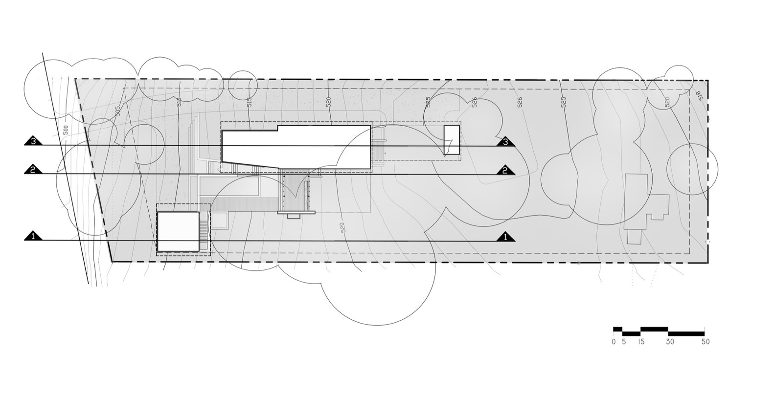 美国奥斯汀山坡上的现代乡村家园-64