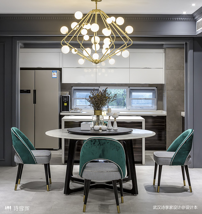 75万元四居及以上240平米装修案例丨诗享家设计-31